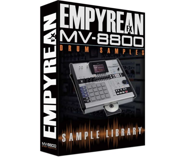 Roland MV-8800 Drum Samples Library – production studio workstation drum kit