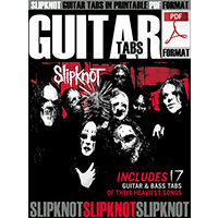 Slipknot PDF Guitar & Bass Tab Book
