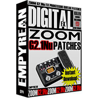 ZOOM G2.1Nu Guitar Patches