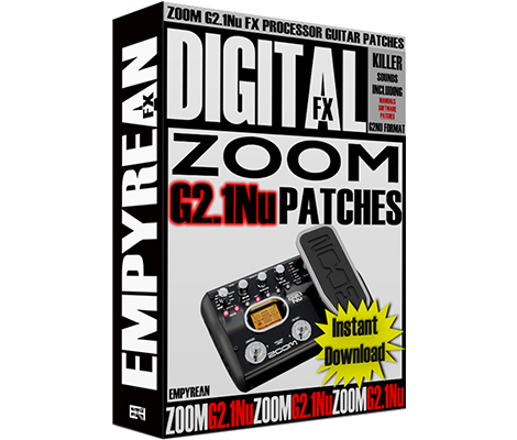 ZOOM G2.1Nu Guitar Patches - EmpyreanFX