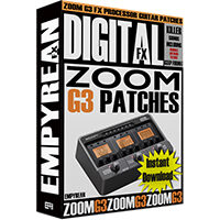 ZOOM G3 Guitar Patches